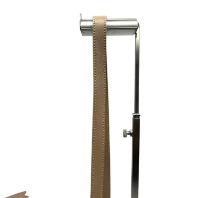 Pre-owned Coach Beige Grayish Leather Shoulder Bag ()