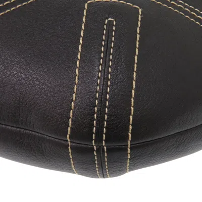 Pre-owned Coach Black Leather Shoulder Bag ()