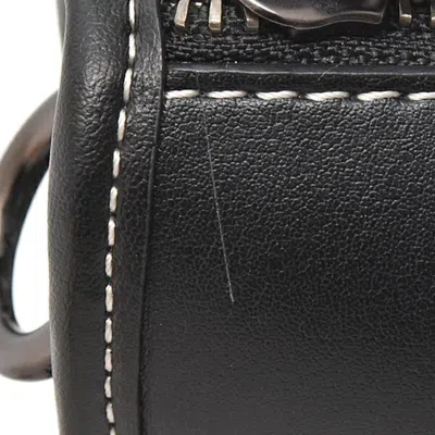 Pre-owned Coach Black Leather Shoulder Bag ()