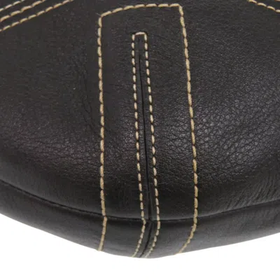 Pre-owned Coach Black Leather Shoulder Bag ()