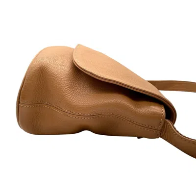 Pre-owned Coach Brown Camel Leather Messenger Bag Shoulder Bag ()