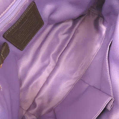 Pre-owned Coach Brown Canvas Shoulder Bag ()