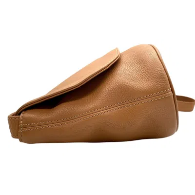 Pre-owned Coach Brown Camel Leather Messenger Bag Shoulder Bag ()