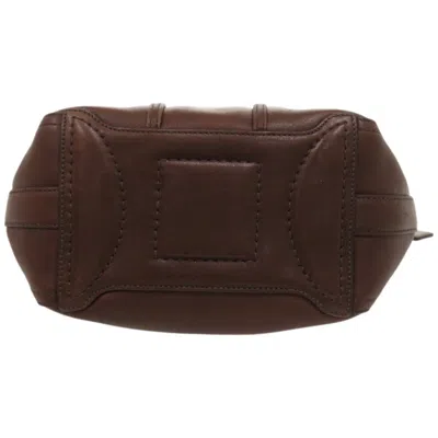 Pre-owned Coach Brown Leather Shoulder Bag ()