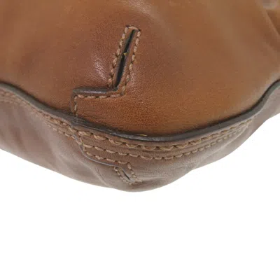 Pre-owned Coach Brown Leather Shoulder Bag ()