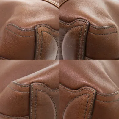 Pre-owned Coach Brown Leather Shoulder Bag ()