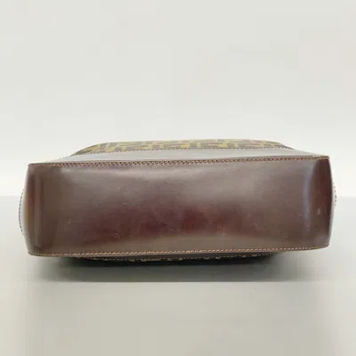 Pre-owned Fendi Brown Nylon Canvas Tote Bag ()