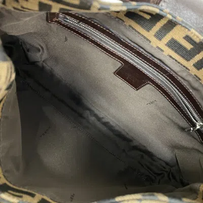 Pre-owned Fendi Brown Nylon Shoulder Bag ()