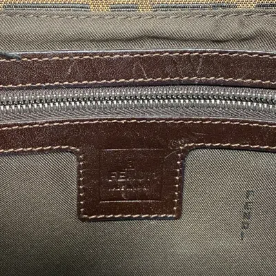 Pre-owned Fendi Brown Nylon Shoulder Bag ()