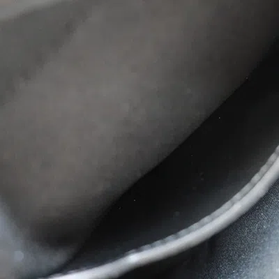 Pre-owned Fendi Camera Bag Zucca Embossed Leather Black Leather Handbag ()