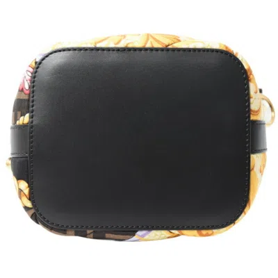 Pre-owned Fendi Multi-color Leather Canvas Shoulder Bag ()