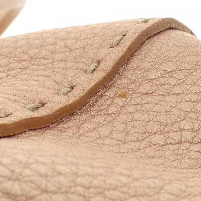 Pre-owned Fendi Selleria Pink Leather Shoulder Bag ()