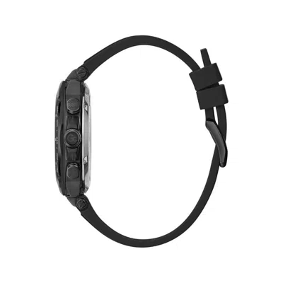 Gc Black Synthetic Sport Watch In Black