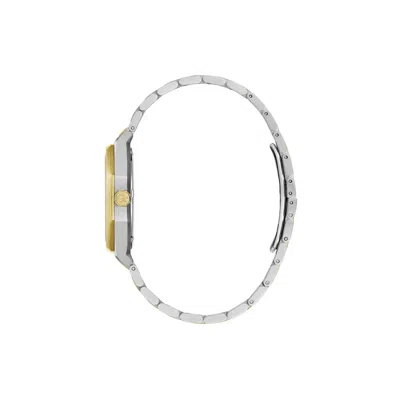 Gc Gold Stainless Steel Dress Watch In Gold