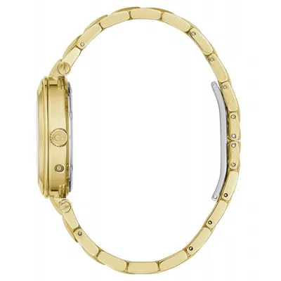 Gc Gold Stainless Steel Dress Watch In Gold