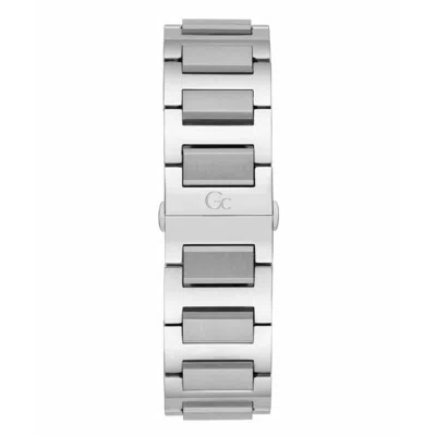 Gc Gray Stainless Steel Bracelet Men's Watch In Gray