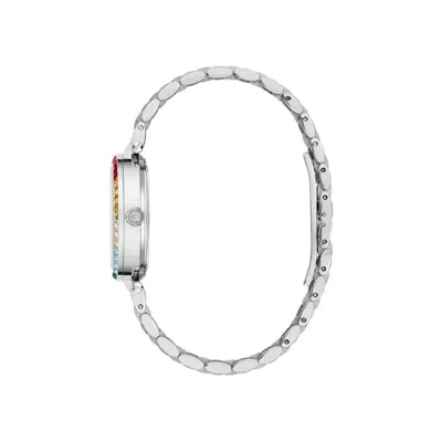 Gc Gray Stainless Steel Bracelet Watch In Gray