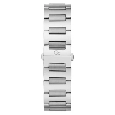 Gc Gray Stainless Steel Dress Men's Watch In Gray