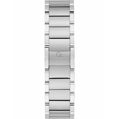 Gc Gray Stainless Steel Dress Men's Watch In Gray
