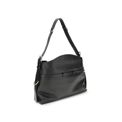 Givenchy Black Calf Leather Bos Taurus Shoulder Women's Bag In Black