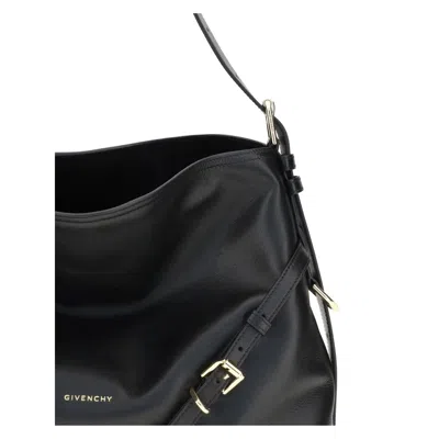 Givenchy Black Calf Leather Bos Taurus Shoulder Women's Bag In Black