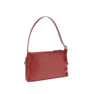 Givenchy Red Calf Leather Bos Taurus Shoulder Women's Bag In Red
