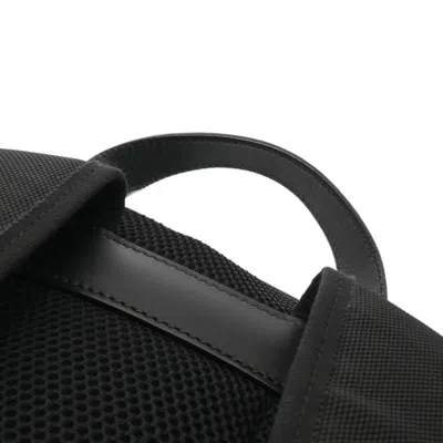 Pre-owned Gucci Beige Black Leather Gg Supreme Canvas Backpack () In Multi