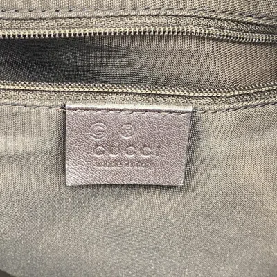 Pre-owned Gucci Brown Canvas Shoulder Bag ()