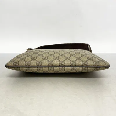 Pre-owned Gucci Brown Pvc Shoulder Bag ()