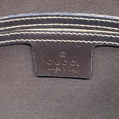 Pre-owned Gucci Brown Pvc Shoulder Bag ()