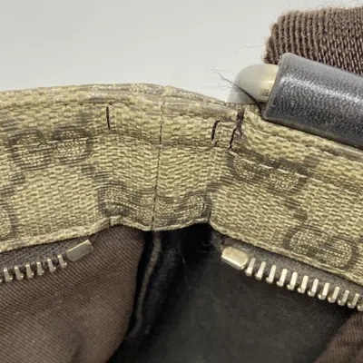 Pre-owned Gucci Brown Pvc Shoulder Bag ()