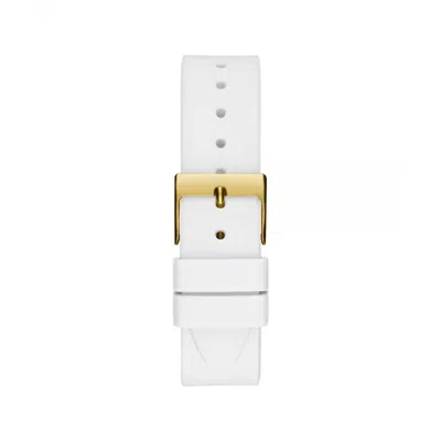 Guess White Synthetic Dress Watch In White