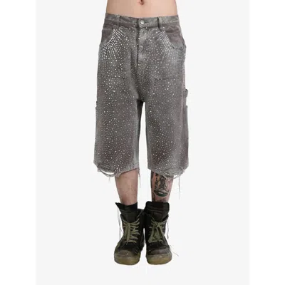 Birth Of Royal Child Shorts Brown In Gray