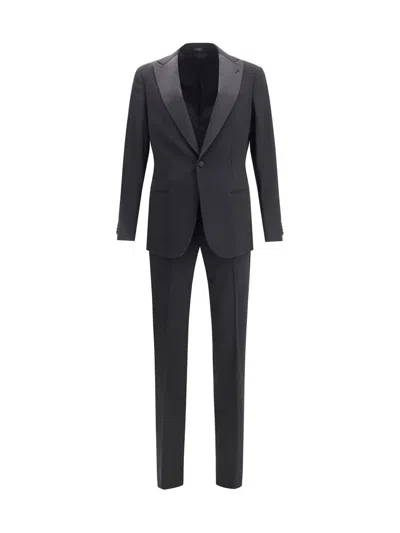 Giorgio Armani Men Slim Fit Tuxedo In Black