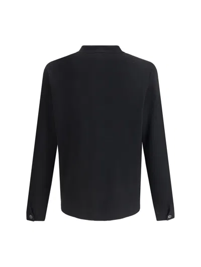 Cruna Buttoned Pocket Cardigan In Black