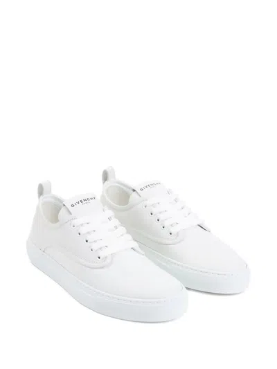 Givenchy Stylish Sneakers With Pull Tab And Round Toe In White