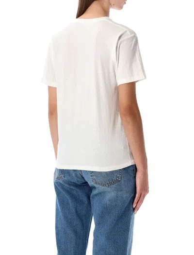 Polo Ralph Lauren Polo Bear White Cotton Jersey T-shirt In Neutral