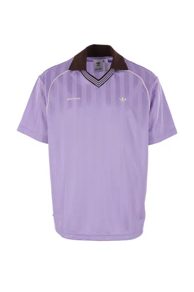 Adidas Originals By Wales Bonner Wb Ftbl T-shirt Clothing In Purple