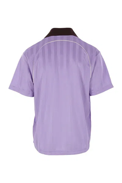 Adidas Originals By Wales Bonner Wb Ftbl T-shirt Clothing In Purple
