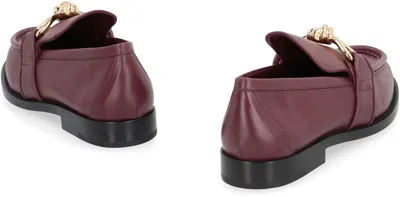 Bottega Veneta Astaire Embellished Leather Loafers In Multi