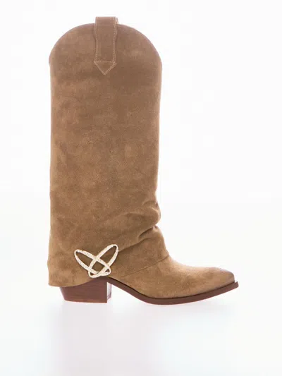 Ovyè Ovye Boots In Brown