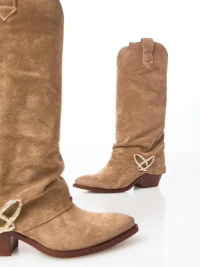 Ovyè Ovye Boots In Brown