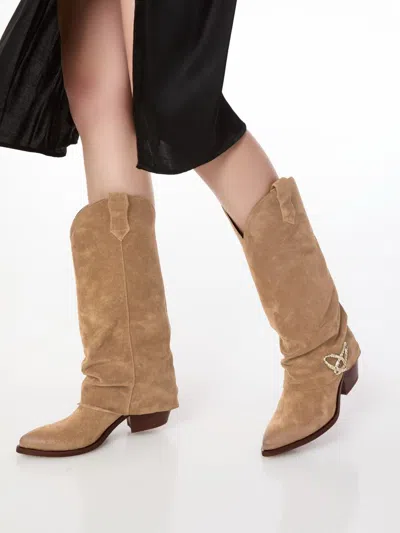 Ovyè Ovye Boots In Brown