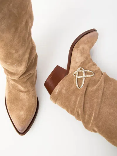 Ovyè Ovye Boots In Brown