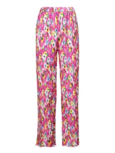 Msgm Trousers In Multi