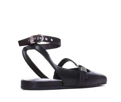 Vic Matie Flat Shoes In Black