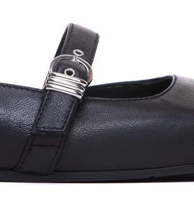 Vic Matie Flat Shoes In Black