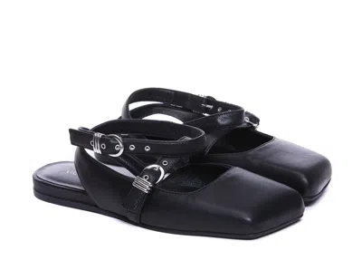 Vic Matie Flat Shoes In Black