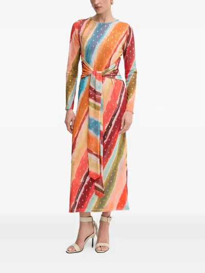 Never Fully Dressed Knot Maxi Dress In Black