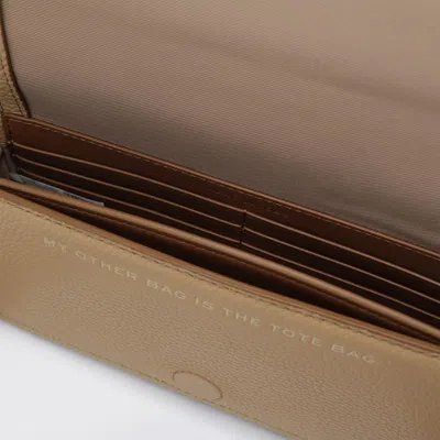 Marc Jacobs The Mini Bag Camel Leather In Brown